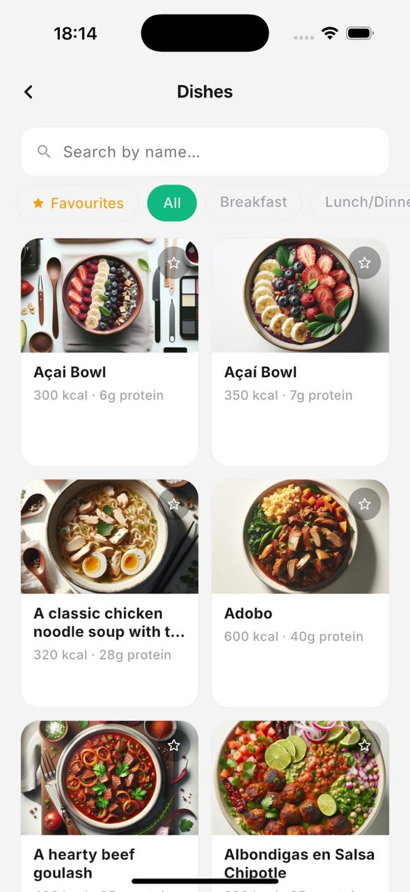 Recipe library
